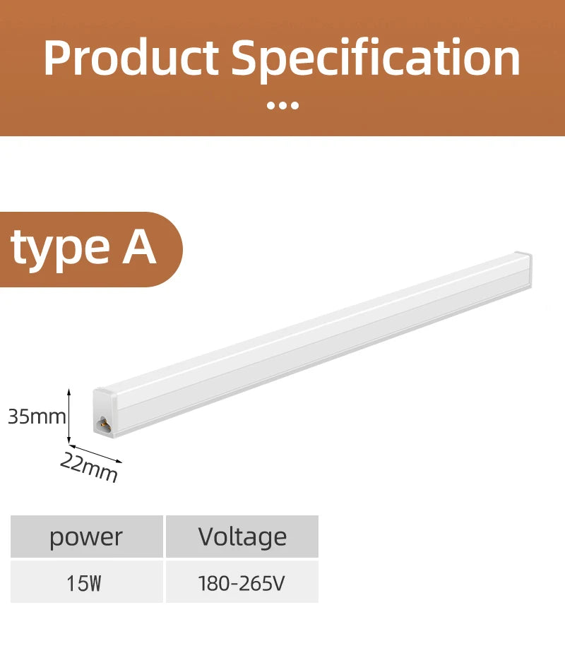 220V 120cm T5 T8 Led Tube Light For Home Led Lamp Tube Bar 40W 60W Cold White Warm Whtie 4ft Led Tube light 1200mm Tube lighting.