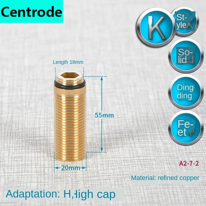 Kitchen faucet faucet fixed foot big foot screw extension nut wash basin thick countertop screw fixing seat repair accessories