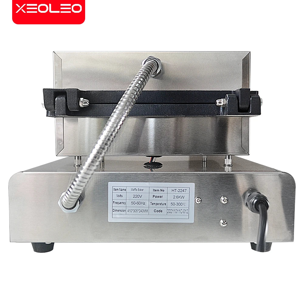 XEOLEO Electric Waffle Maker 850W Round Ball Waffle Machine 4cm Waffle Making Machines Non-stick takoyaki maker.