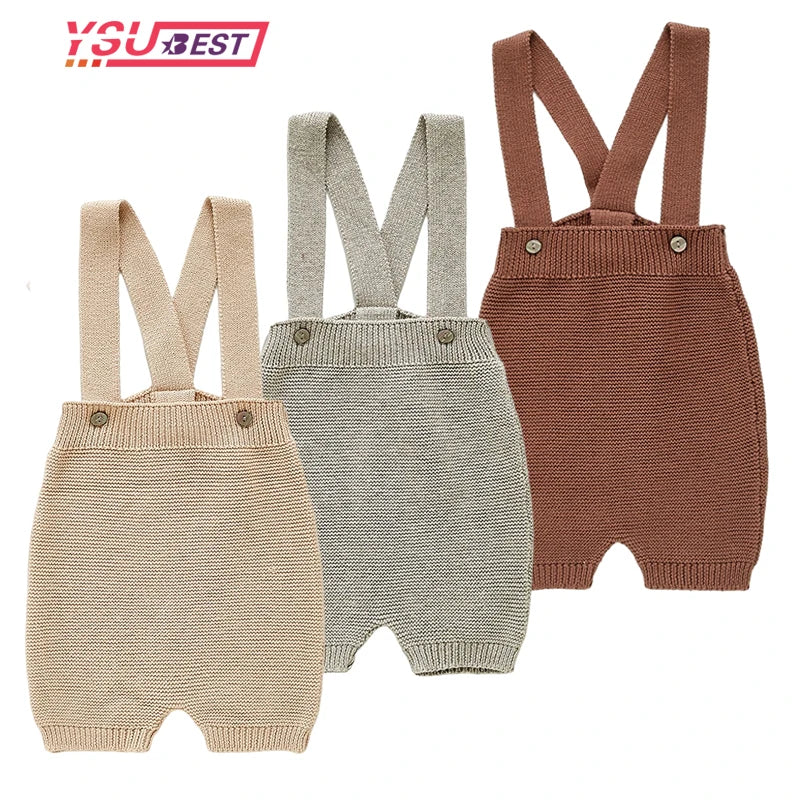 2022 Baby Strampler Sleeveless Herbst Kleinkind Mädchen Jungen Overall Gestrickte Solide Neugeborenen Kinder Kleidung Super Weiche Ein Stück Gesamt.