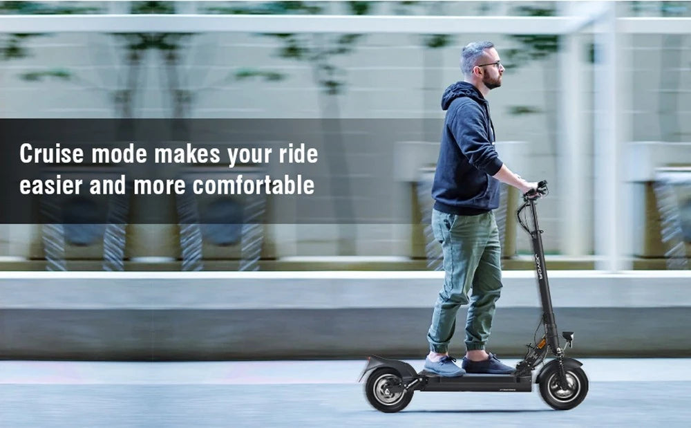 JOYOR Y8-S Electric Scooter 500W EScooter 48V 26 Ah Speed 20km/h Range 55-75km 10” Inflatable Tires Electric Scooters with ABE.