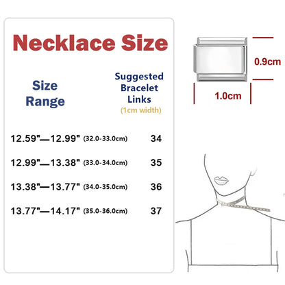 New Fashion 9mm 15 Style Italian Modular Charm Bracelet Fashionable Leisure Holiday Scenery Literary Modular Elastic Bracelet.