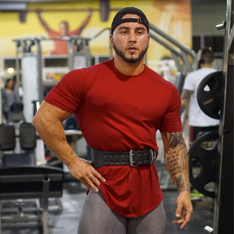 New Fashion Men's Summer Casual Comfortable Tight-Fitting T-Shirt Sports Gym Sportswear Quick-Drying Breathable T Shirt M-3XL.