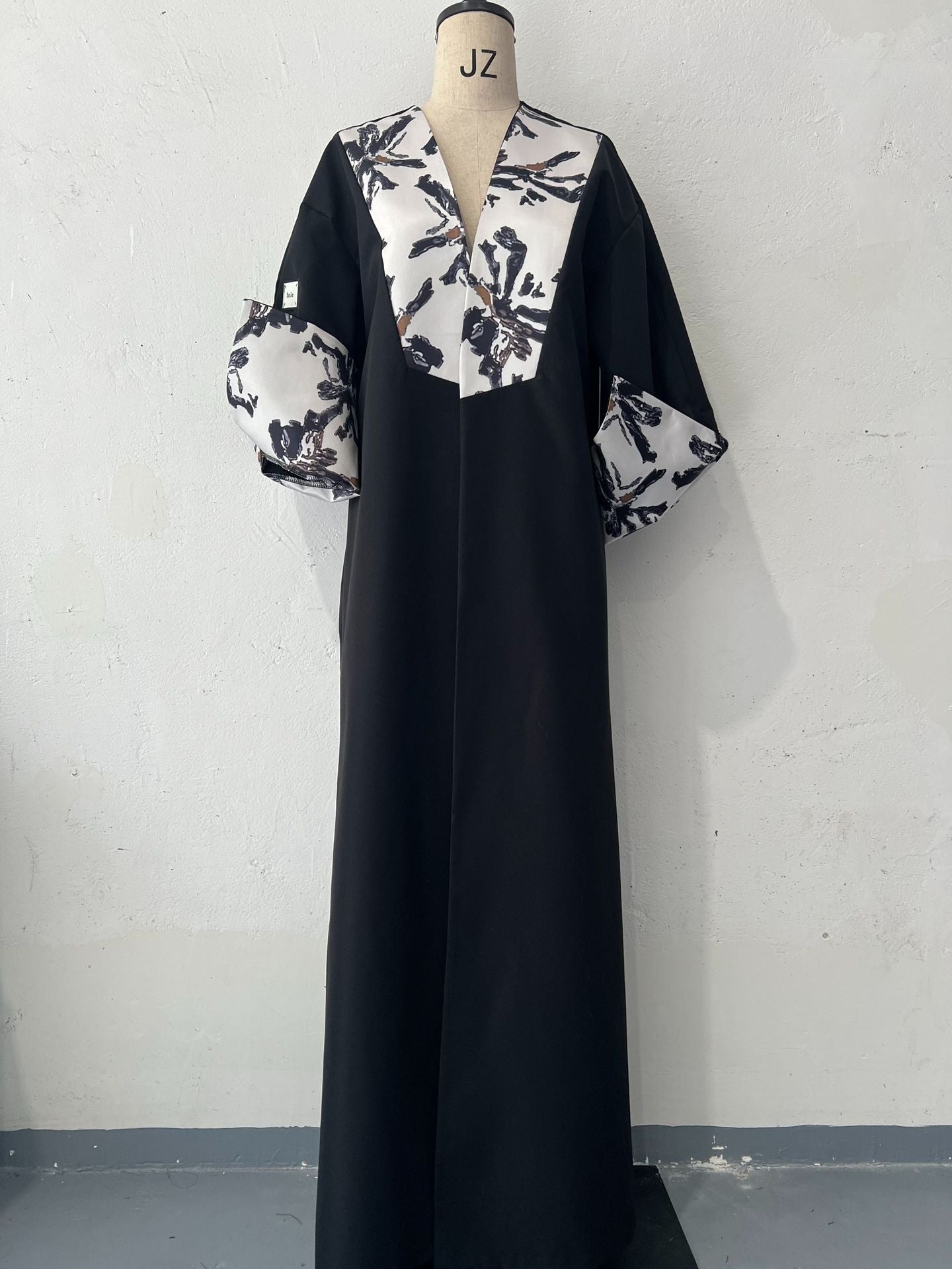 Muslim Abaya Women Print Cardigan Long Trench Coat Eid Morocco Windbreaker Patchwork Outerwear Saudi Arab Ramadan Overcoat 2025.