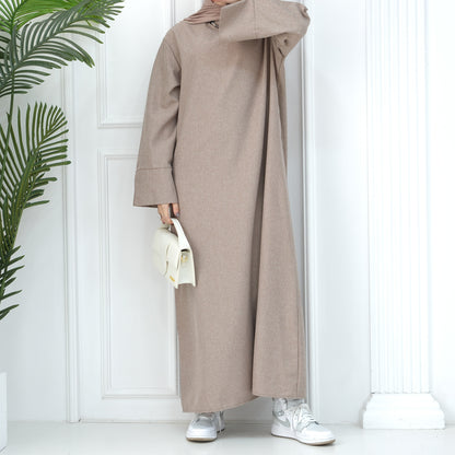 2024 New Dubai Abaya for Muslim Women Eid Ramadan Modest Dress Türkiye Loose Large Elegant Dress Gown Female Islam Clothing.