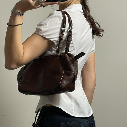 Women's Short Sleeve T-Shirt, Slim, Turn-Down Collar, Preppy Style, Patchwork, Casual, Summer Fashion, Fake 2 Piece, 2024