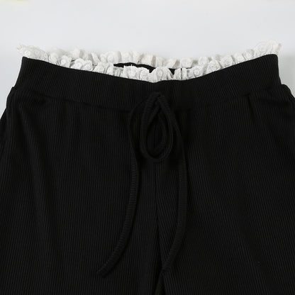 Vintage Y2K Flared Jeans Retro Button-up Low Rise Casual Denim Hose Harajuku 2000er Jahre Hose Basic Aesthetic Mom | H&D Shop