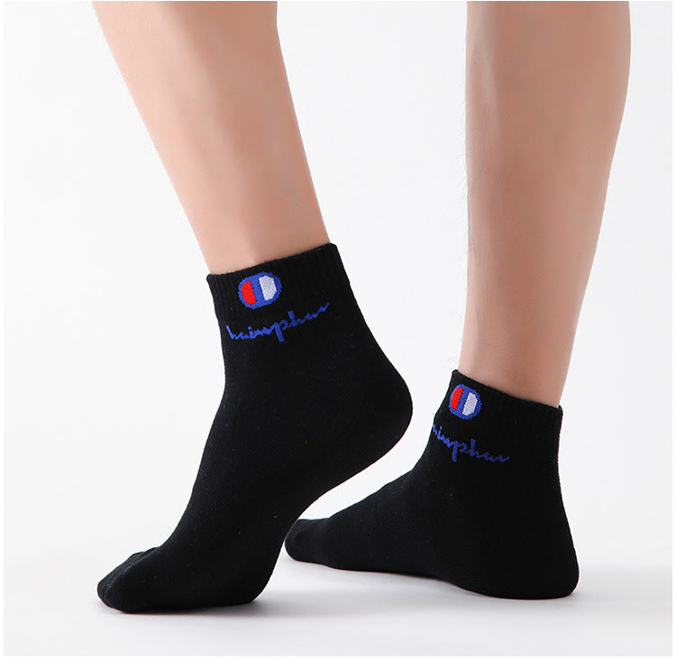 10/20/30 Pairs Socks Men Ankle Cotton Socks Brand Classic Fashion Black White Socks Breathable Mesh Athletic Short Socks Summer.