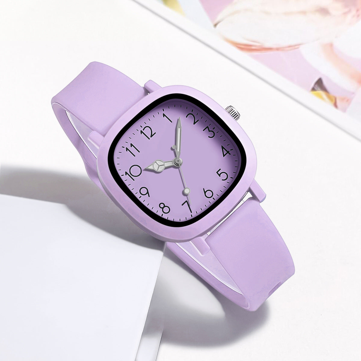 Fashion Brand Bear Women Quartz Watch 2024 Ladies Casual Silicone Jelly Watches Clock Girl Gift Zegarek Damski.