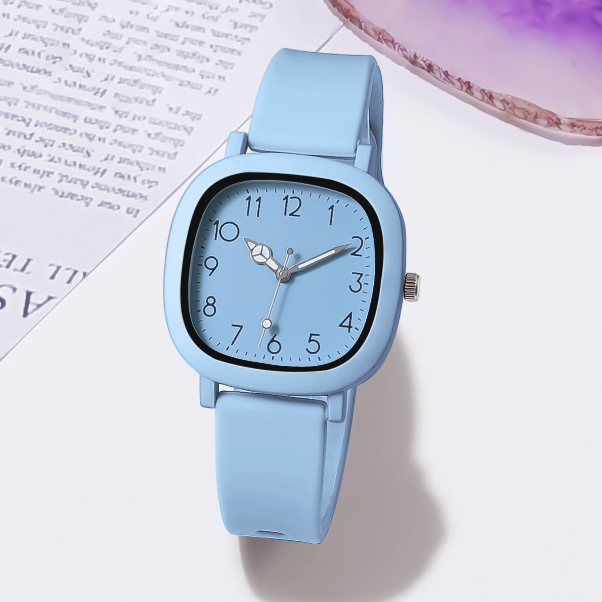 Fashion Brand Bear Women Quartz Watch 2024 Ladies Casual Silicone Jelly Watches Clock Girl Gift Zegarek Damski.