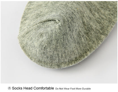 5/10/20 Pairs Men Ankle Socks Cotton Brand Classic Fashion Black White Socks Breathable Mesh Athletic Sports Socks for Summer