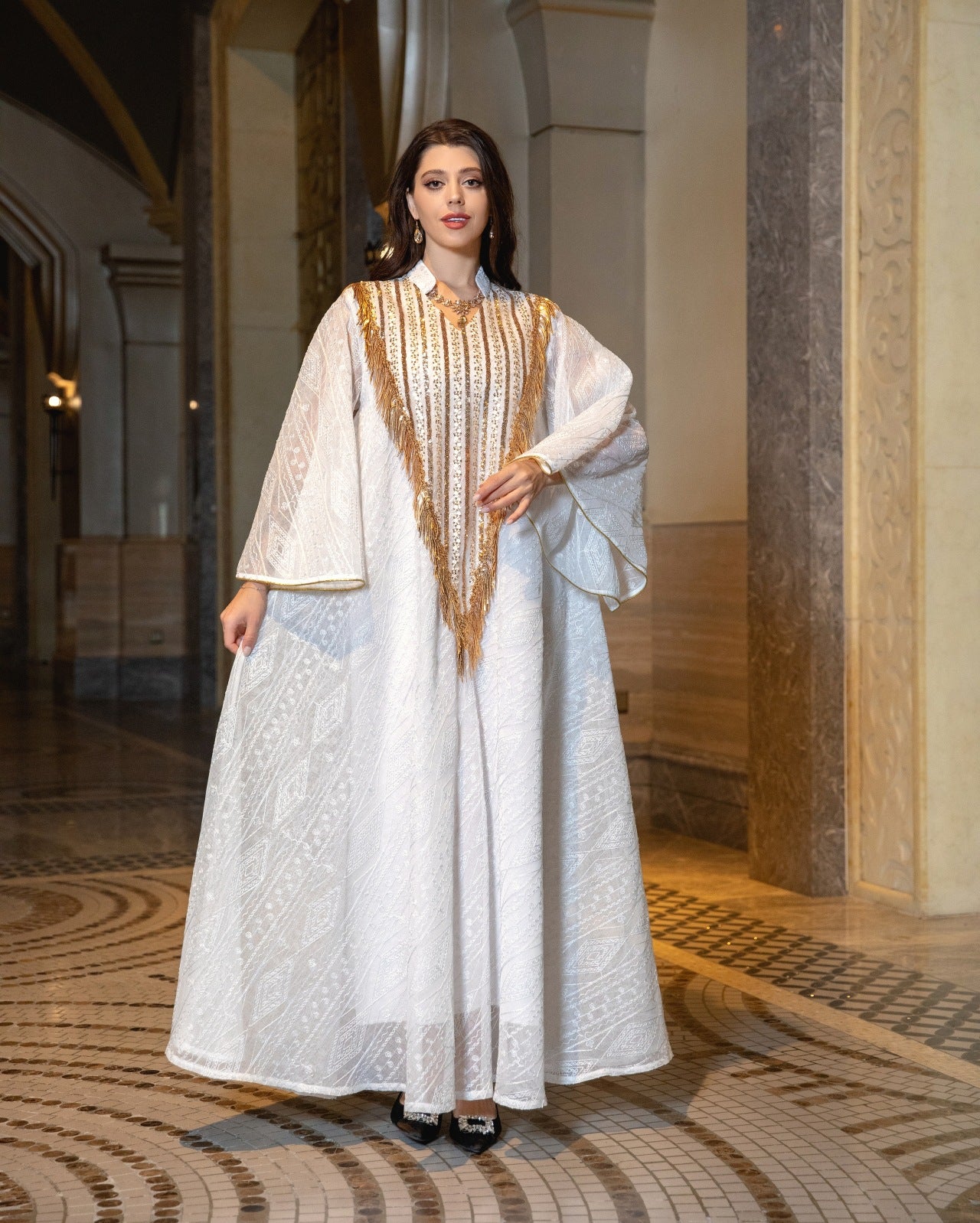 Marokko Party kleid für Frauen muslimische Abaya Mesh Pailletten Jalabiya Dubai Abayas Kaftan Abaya Islam Vestidos arabische lange Robe Herbst.