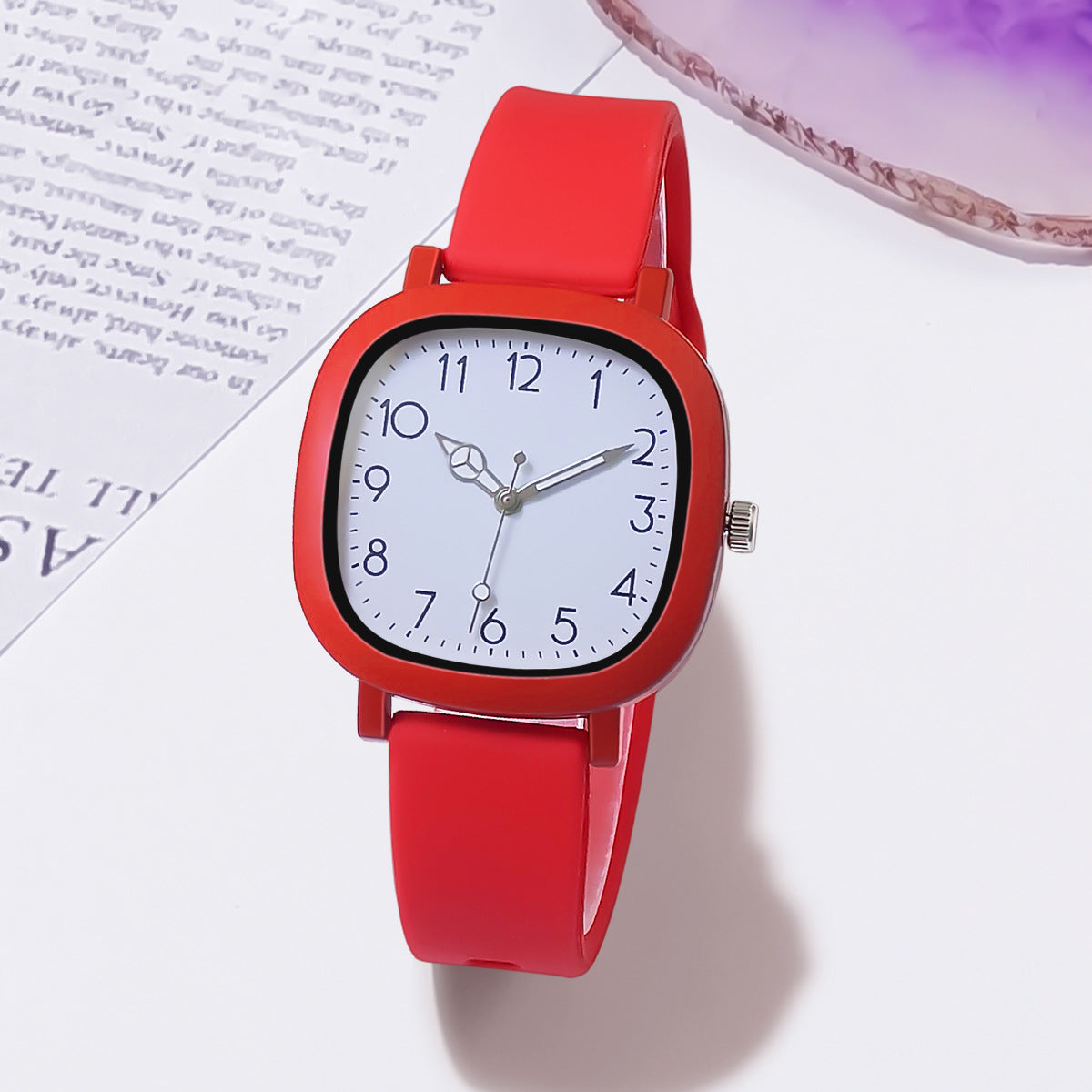 Fashion Brand Bear Women Quartz Watch 2024 Ladies Casual Silicone Jelly Watches Clock Girl Gift Zegarek Damski.