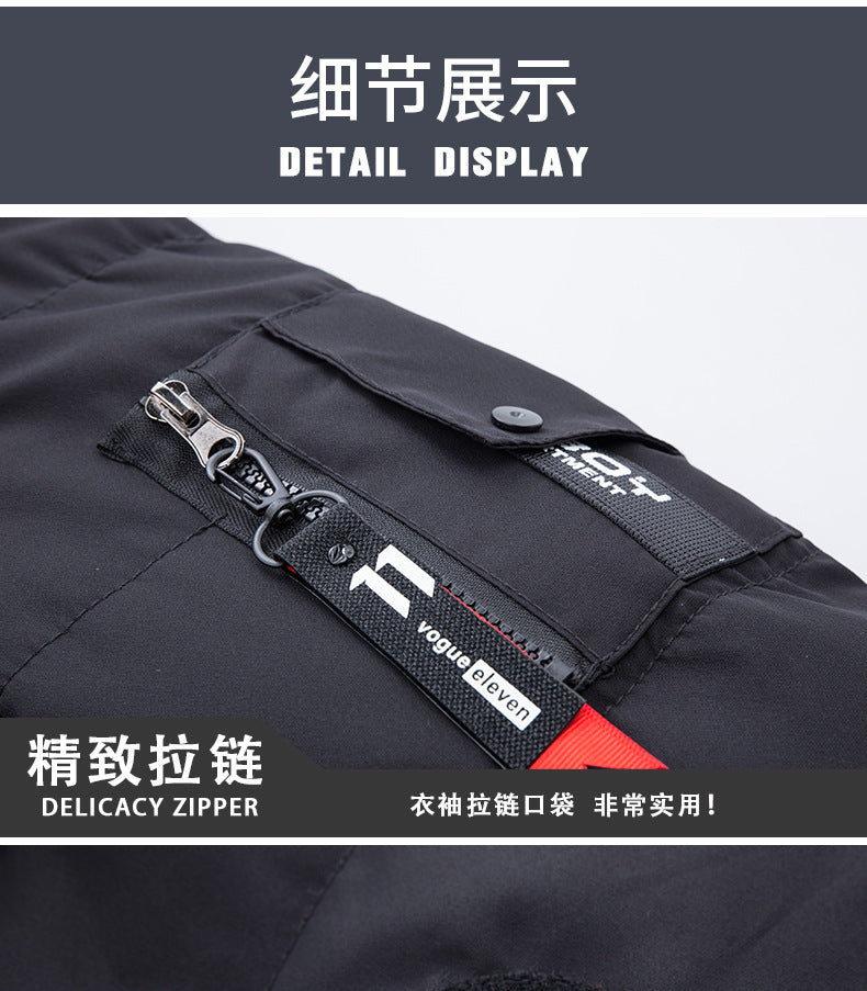 Male Solid Cotton Outwear Coats Men's Thick Fleece Winter Jacket Fashion Fur Hooded Warm Cooton Parka Windbreaker Plus Size 6XL