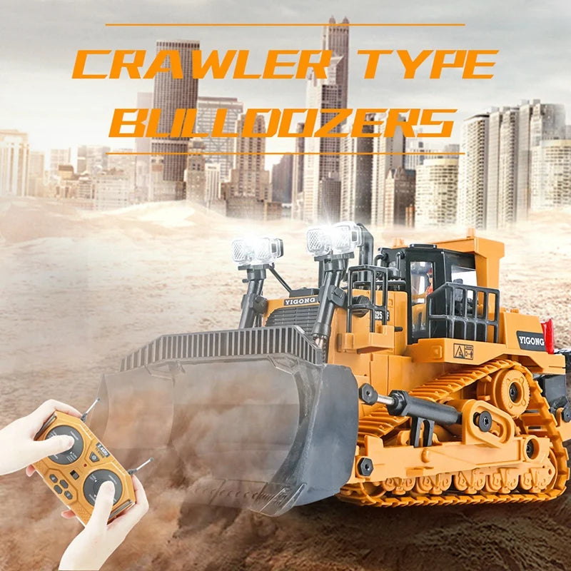 RC Excavator 1:20 Remote Control Truck 2.4G RC Crawler Engineering Vehicle Truck Radio Control Children's Day Christmas Gifts