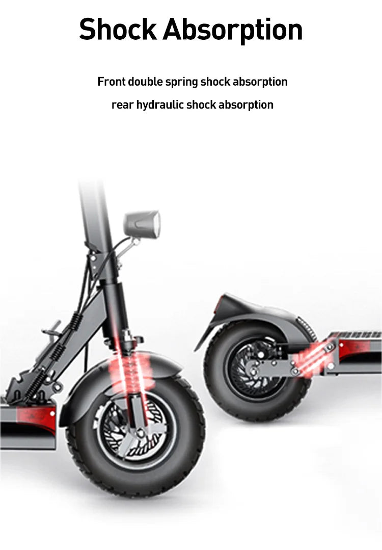 JOYOR Y6-S Electric Scooter for Adults 500W Motor 48V 18Ah Foldable Electric Scooter 10 Inch Tire City Commuter Electric Scooter.