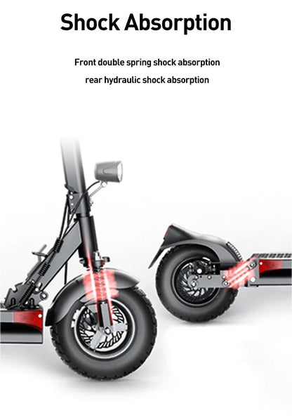 JOYOR Y6-S Electric Scooter for Adults 500W Motor 48V 18Ah Foldable Electric Scooter 10 Inch Tire City Commuter Electric Scooter.