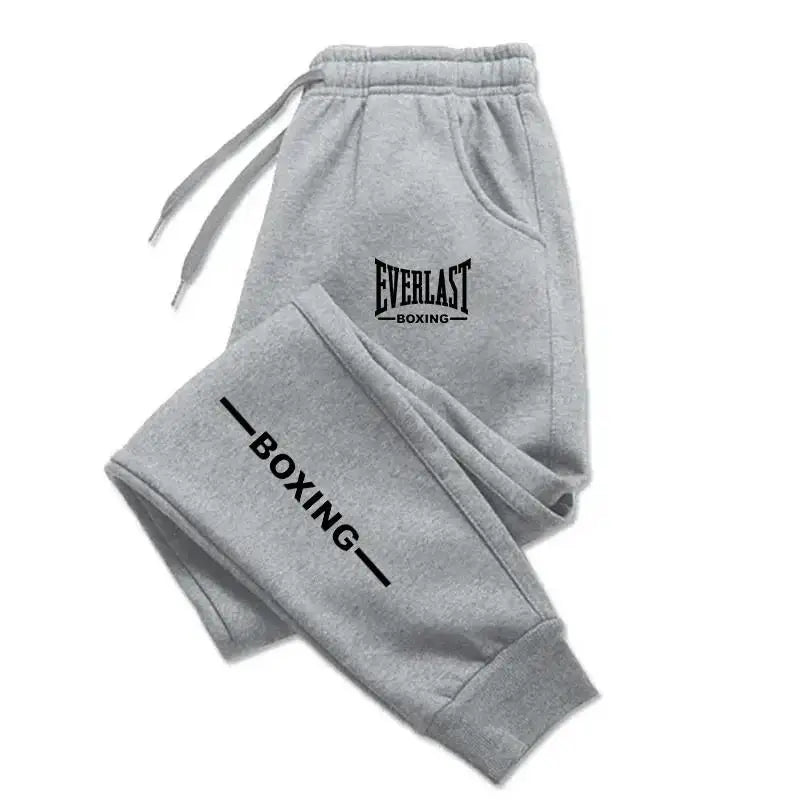 New Autumn EVERLAST Printed Jogging Pants Men's Tracksuit Pants for Men Sweatpants Jogger Men Brushed Gym Women Winter Trousers.