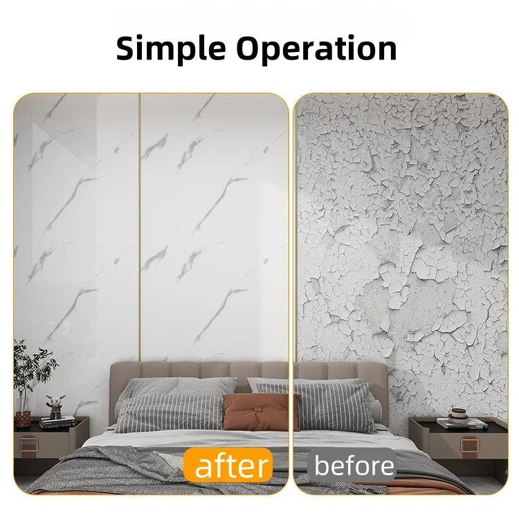 Selbstklebende Wandaufkleber aus dickem Schaumstoff, Marmorimitat, Tapeten für Schlafzimmer, Heimdekoration, wasserfeste Wandpaneele zum Abziehen und Aufkleben