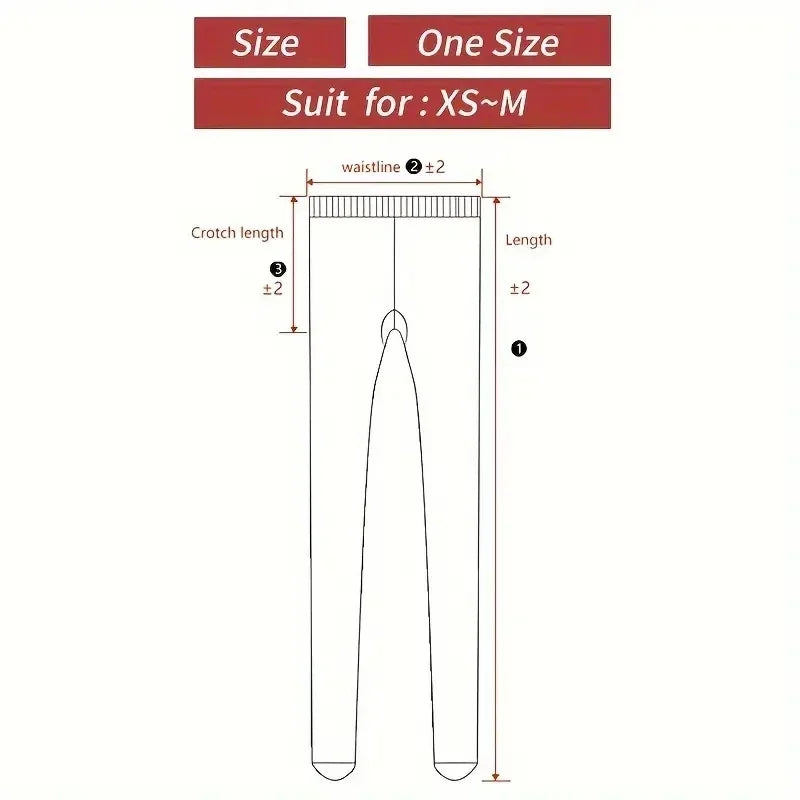 Women's Autumn Faux Sheer Thermal Stretch Tights No-Velvet Underwear Pajamas Loungewear Comfortable Stretchy Leggings