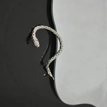 Snake Earring Clips Without Piercing Punk Non Pierced Clip Earrings Ear Cuffs for Women Men Fake Piercing Jewelry.