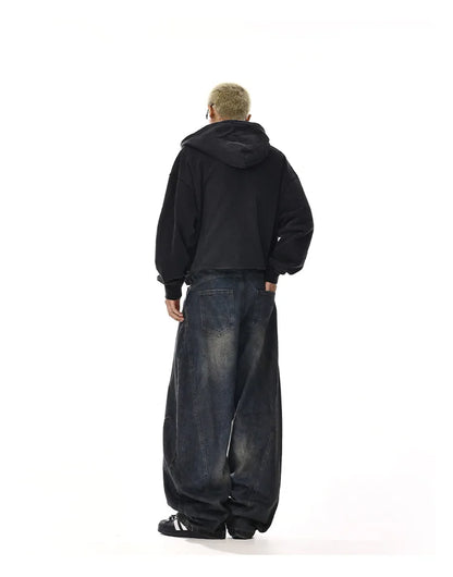Y2K Men's Baggy Jeans Unisex Trendy Casual Wide-Leg Denim Pants High Street Quality American Style Streetwear Oversize Trousers.
