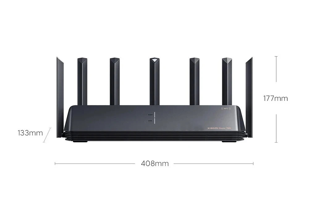 Original Xiaomi Mi Router BE7000 Tri-Band WiFi Repeater VPN 1GB Mesh USB 3.0 IPTV 4 X 2.5G Ethernet Ports Modem Signal Amplifier