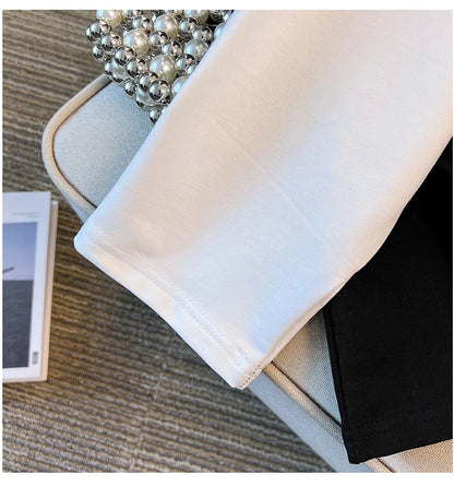 175kg plus size Damen büste Frühling Herbst lockeres Oberteil Rundhals bedrucktes Langarm-Sweatshirt 4xl 5xl 6xl 7xl 8xl 9xl