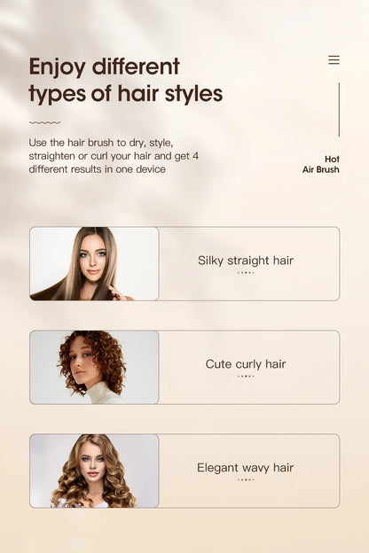 Kinseibeauty Professional hair stylist salon hair dryer curling iron hair equipment straightening electric comb three speed mode.