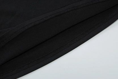 Cryptographic One Shoulder Asymmetrical Tops Summer Fashion Outfits Embellished Sexy Backless Solid Cropped Top Streetwear.