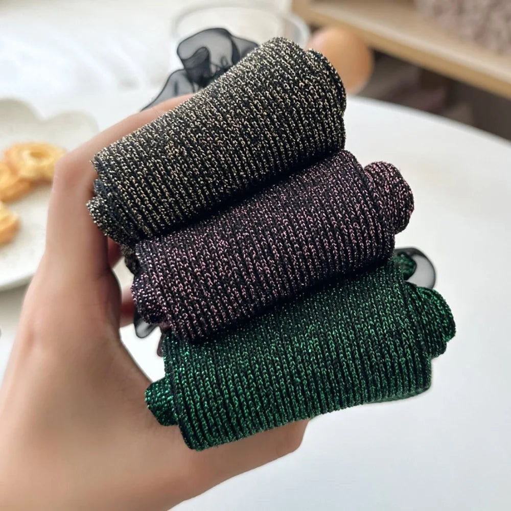 Design Socks For Women Cute Sweet Daily Casual Korean Style Women's Socks Autumn Winter Long Fashion Lace Edge Chaussettes Femme.