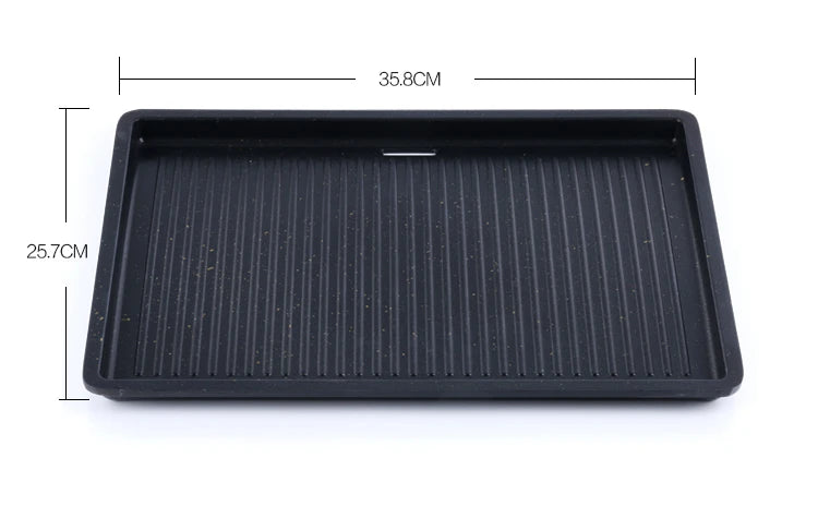 U-shaped electric oven Korean household non stick electric oven smokeless barbecue plate iron plate barbecue pot.