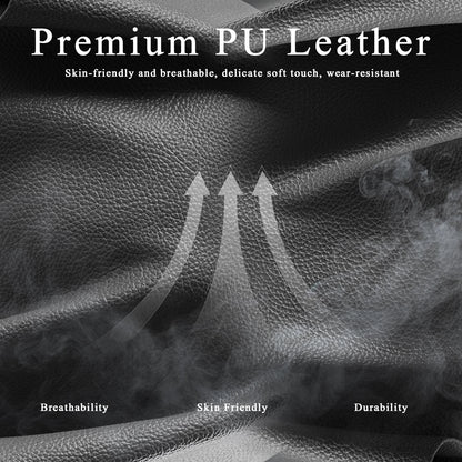 Gaming-Stuhl mit Taschenfederkissen und Fußstütze, ergonomischer Computerstuhl für Erwachsene, atmungsaktiver Spielstuhl aus PU-Leder, Adj