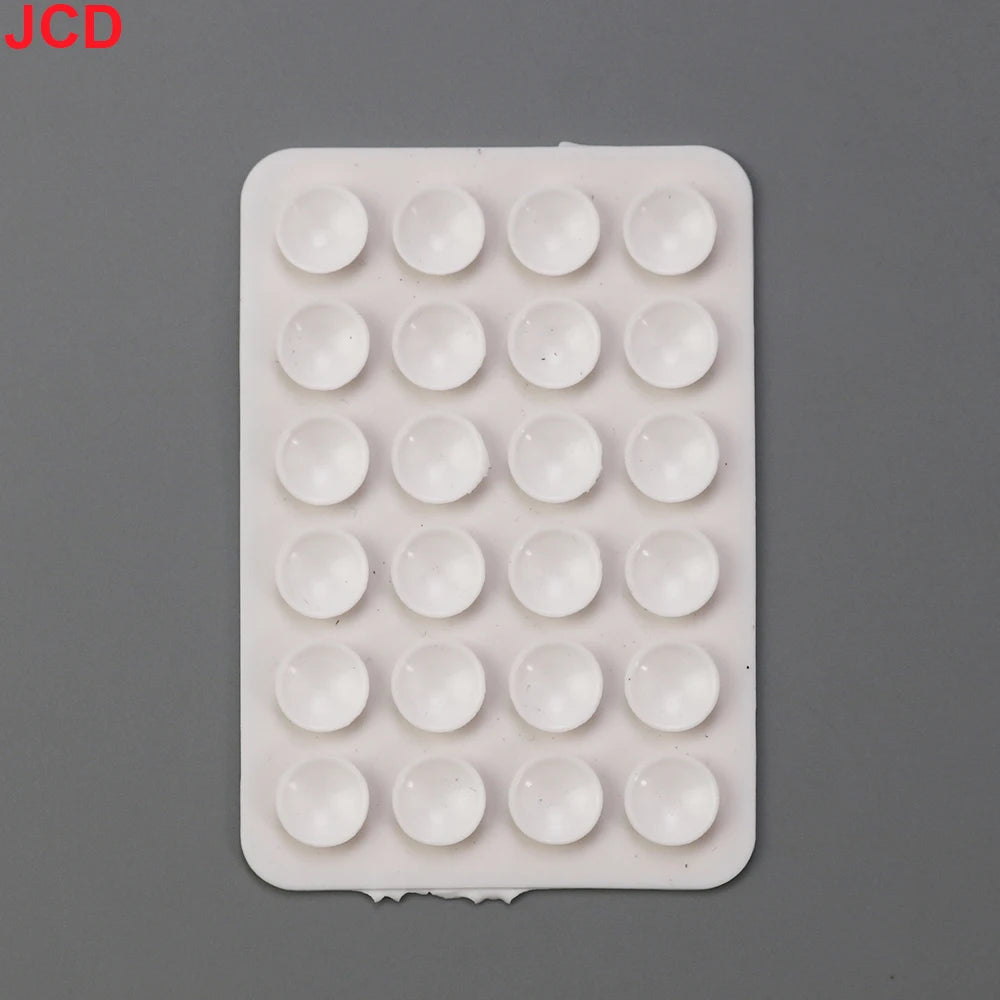 JCD 24 Square Thickened Silicone Suction Cup Suction Cups Mobile Phone Tablet Luggage Suction Cup Universal Charger Leather Case.