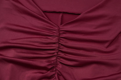 Dulzura Summer Solid Sexy Halter Swinging Collar Backless Slim Lace Up Flared Jumpsuit Women'S Fashion Elegant Party Club Romper.