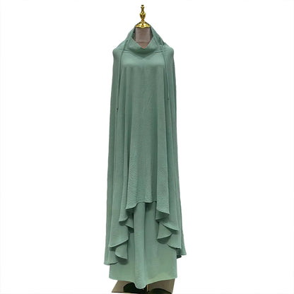Ramadan Khimar Abaya Saudi Arabia Turkey Islam Muslim Hijab Dress Robe Femme Musulmane Prayer Clothes Abayas For Women Kebaya.