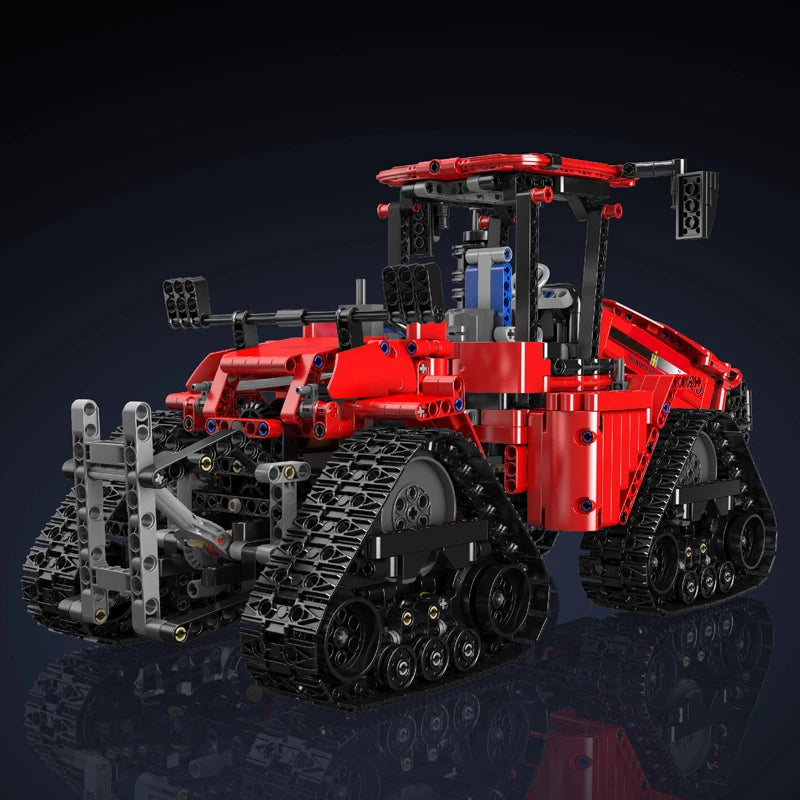 Mould King 18020 Technical Car Toys MOC-35270 APP&RC Pneumatic Crawler Tractor Building Block Brick Set Kids Christmas Gift.