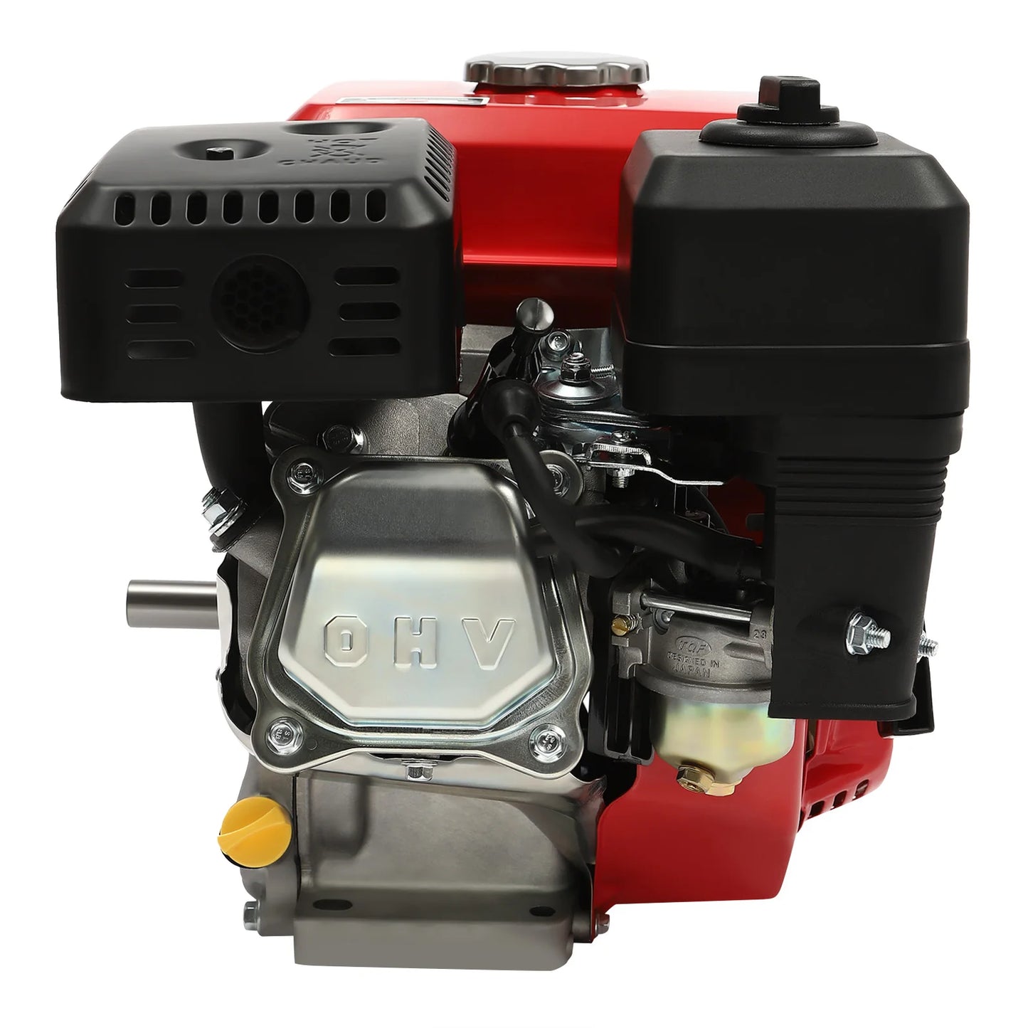 4-Takt-Benzinmotor 212 cc, 7,5 PS, 4000 W, 3600 U/min, Einzylinder-Handgezogener Benzinmotor, Durchmesser der Kurbelwelle ist 20 mm