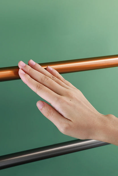 Bathroom Electric Heated Towel Rail Warmer Digital Display Temperature Time Control Smart Home Concealed Bar 304 Stainless Steel.