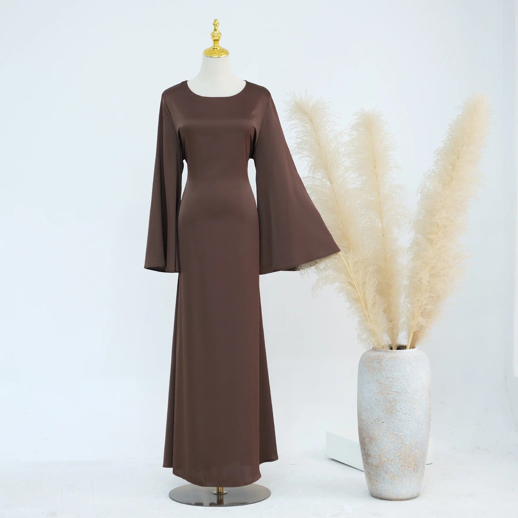 Ramadan 2 Piece Muslim Women Set Dubai Modest Abaya Islam Abayas Femme Elegant Arabic Clothing Fashion Turkey Solid Outfit 2025.