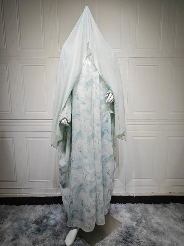 Ramadan Open Modest Kimono Abaya Damen Dubai Muslim With Hijab Islam Women Caftan Moroccan Kebaya Kaftan Robe Femme Musulmane