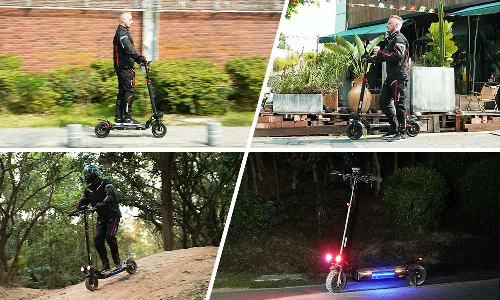 iScooter ix4 Foldable Adult Electric Scooter E-Scooter 45 KM/H Electric Kick Scooter 800W Skateboards 48V 15Ah Kickboard