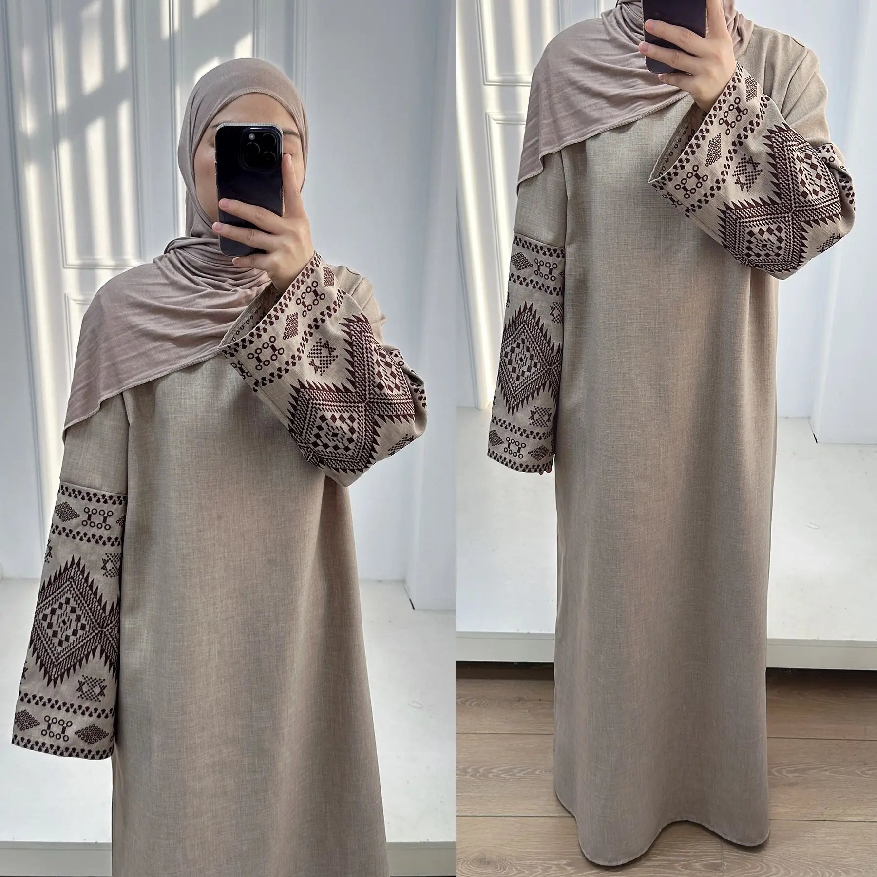 Eid Muslim Abaya for Women Party Embroidery Dresses Kaftan Arab Long Robe Islam Ramadan Dubai Abayas Vestidos Morocco Jalabiya.