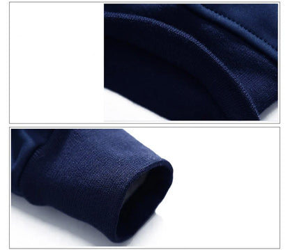 FGKKS 2023 Fashion Sports Men Sets Printed Hoodies Sweatshirt+Sweatpants Suit Mens 2 Pieces Sets Slim Tracksuit Male.