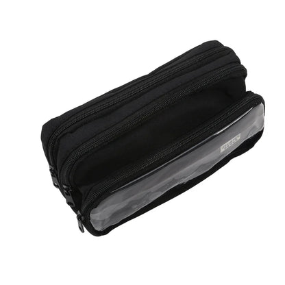 Chic Einfarbig Bleistift Fall Koreanische Einfachheit Transparent Stift Tasche Große Kapazität Organizer Tasche Schule Liefert Schreibwaren tasche.