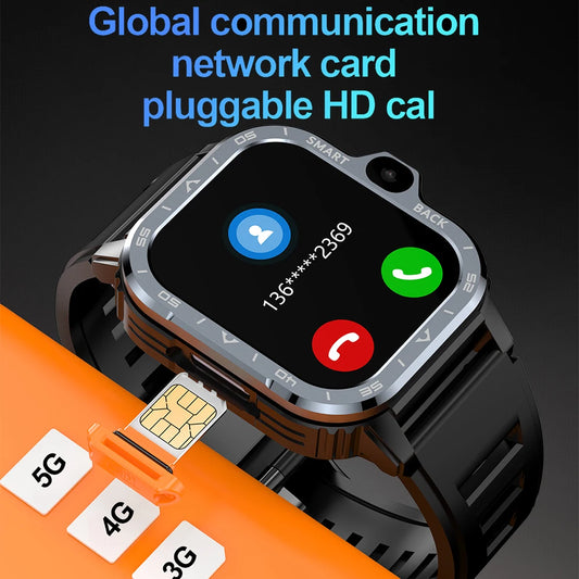 Valdus PGD Android Smart Watch Men GPS 16G/64G ROM Storage HD Dual Camera NFC 2G 4G SIM Card WIFI Wireless Fast Internet Access.