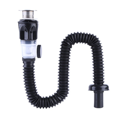 Universal Waschbecken Abflussrohr Set Versenkbare Deodorant Kanalisation Entwässerung Wasser Schlauch Waschbecken Abtropffläche Badezimmer Küche Zubehör