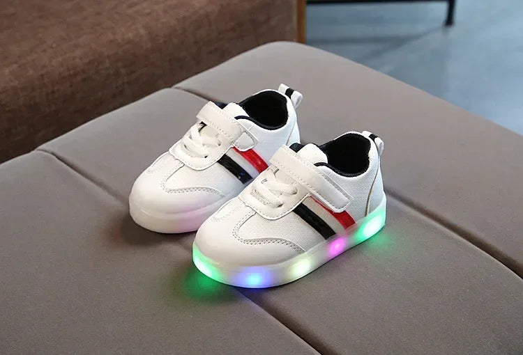 Children Led Shoes Boys Girls Lighted Casual Sneakers Glowing Shoes For Kid Sneakers With Luminous Sole Running Shoes Luminous.