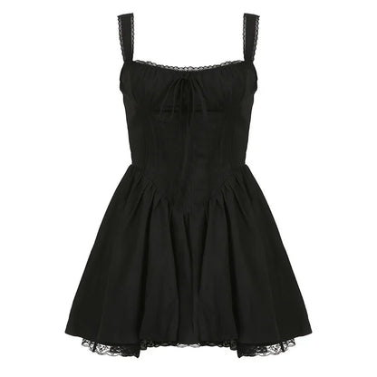 Weiß Spitze Up Rüschen Backless Sexy Kleider Frauen 2023 Roben Elegante Abend Party Kleid Bodycon Mini Sommer Kleid Vestidos