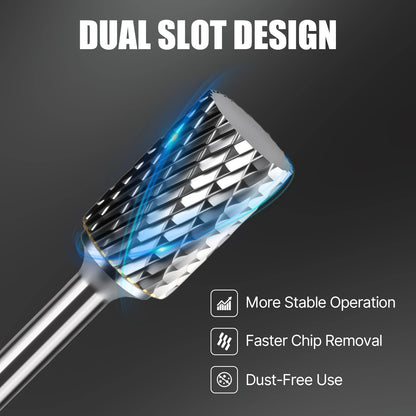 Versery AX Typ Kopf Hartmetall Legierung Dreh Datei Bohrer Fräsen Carving Bit Punkt Grat Stabschleifer Schleif Werkzeuge